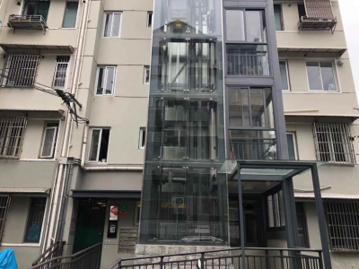 小區(qū)電梯案例